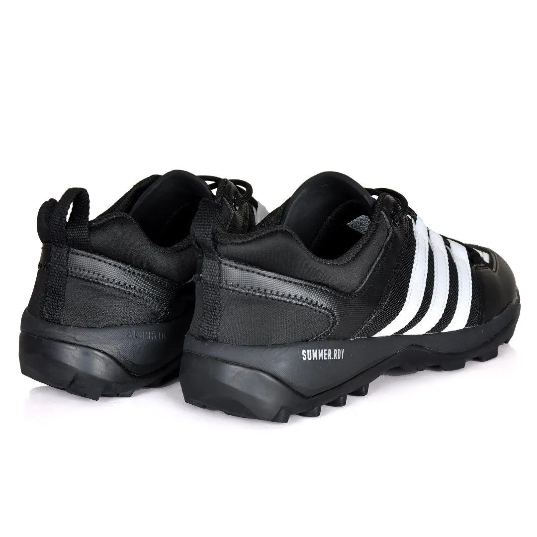 AD Traxion Summer 3 Stripes Sneakers- Black