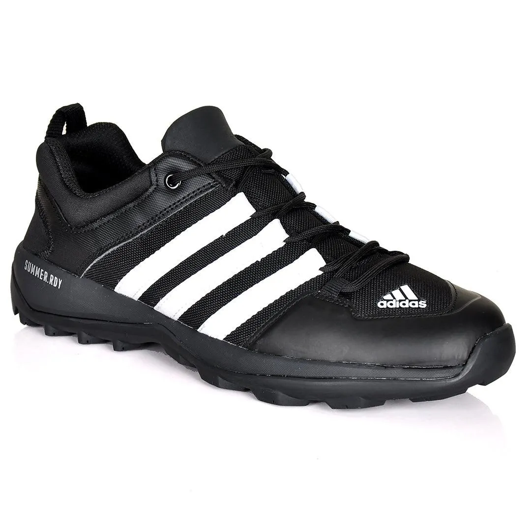 AD Traxion Summer 3 Stripes Sneakers- Black