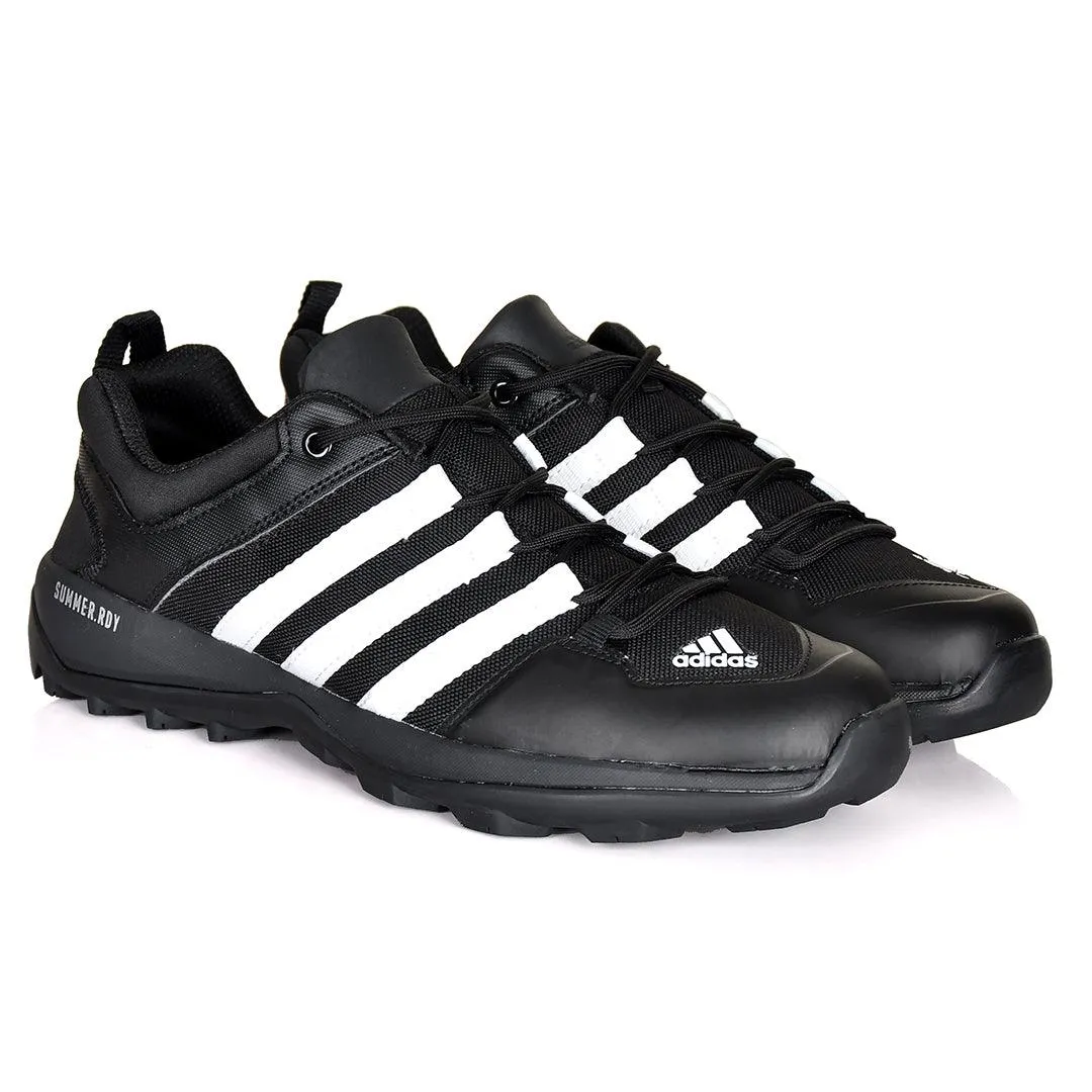 AD Traxion Summer 3 Stripes Sneakers- Black