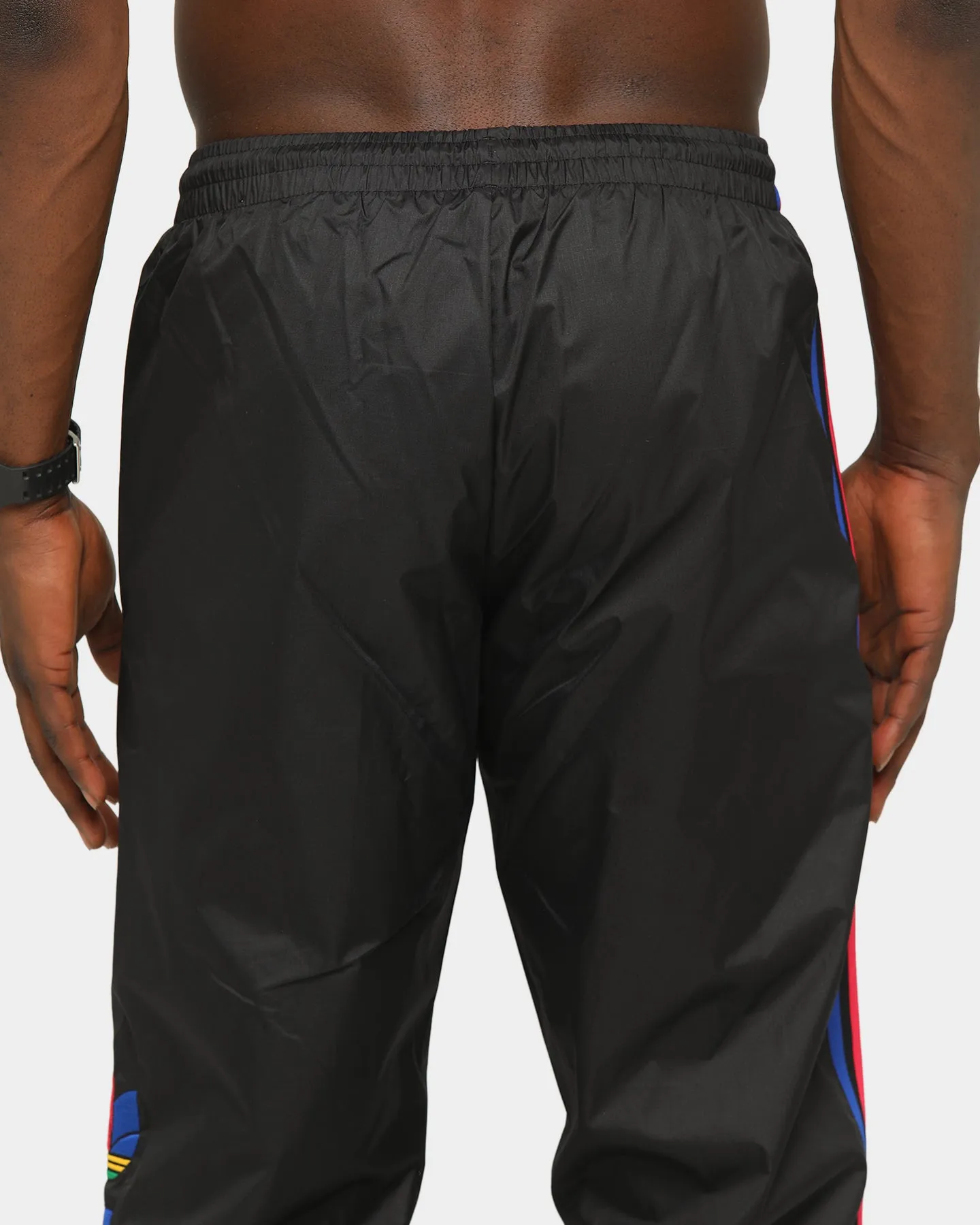 Adidas 3D Trefoil 3 Stripe Trackpant Black