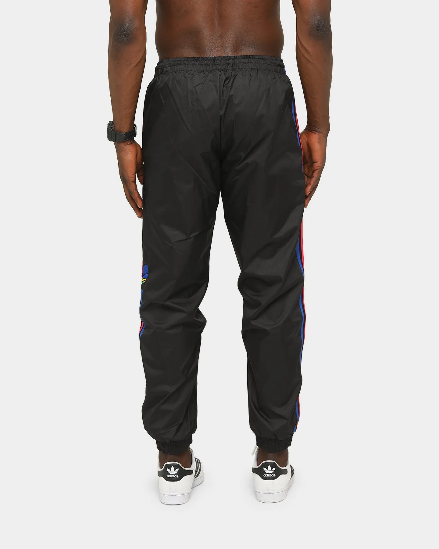 Adidas 3D Trefoil 3 Stripe Trackpant Black