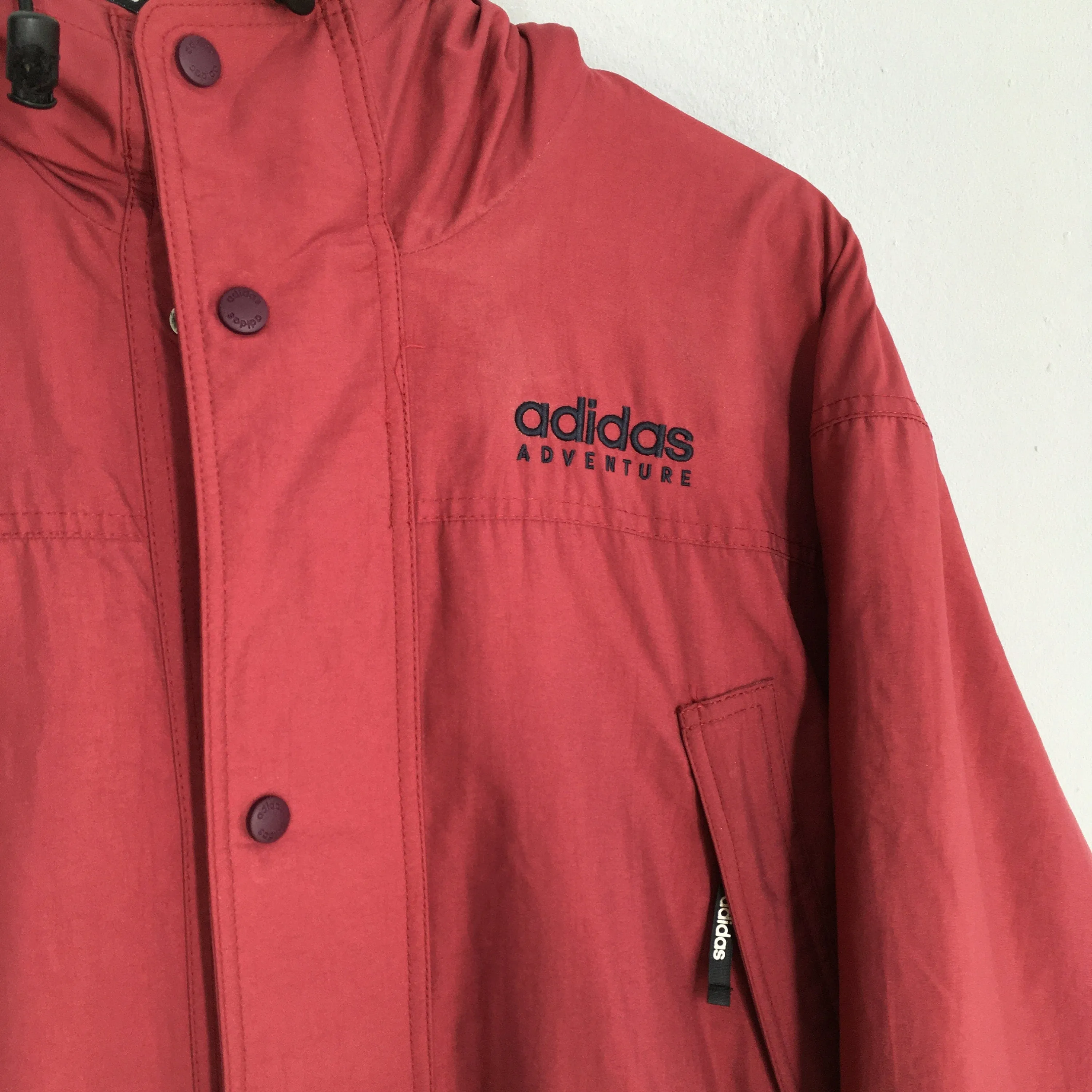 Adidas Adventure Warmer Parka Hoodie Jacket Medium