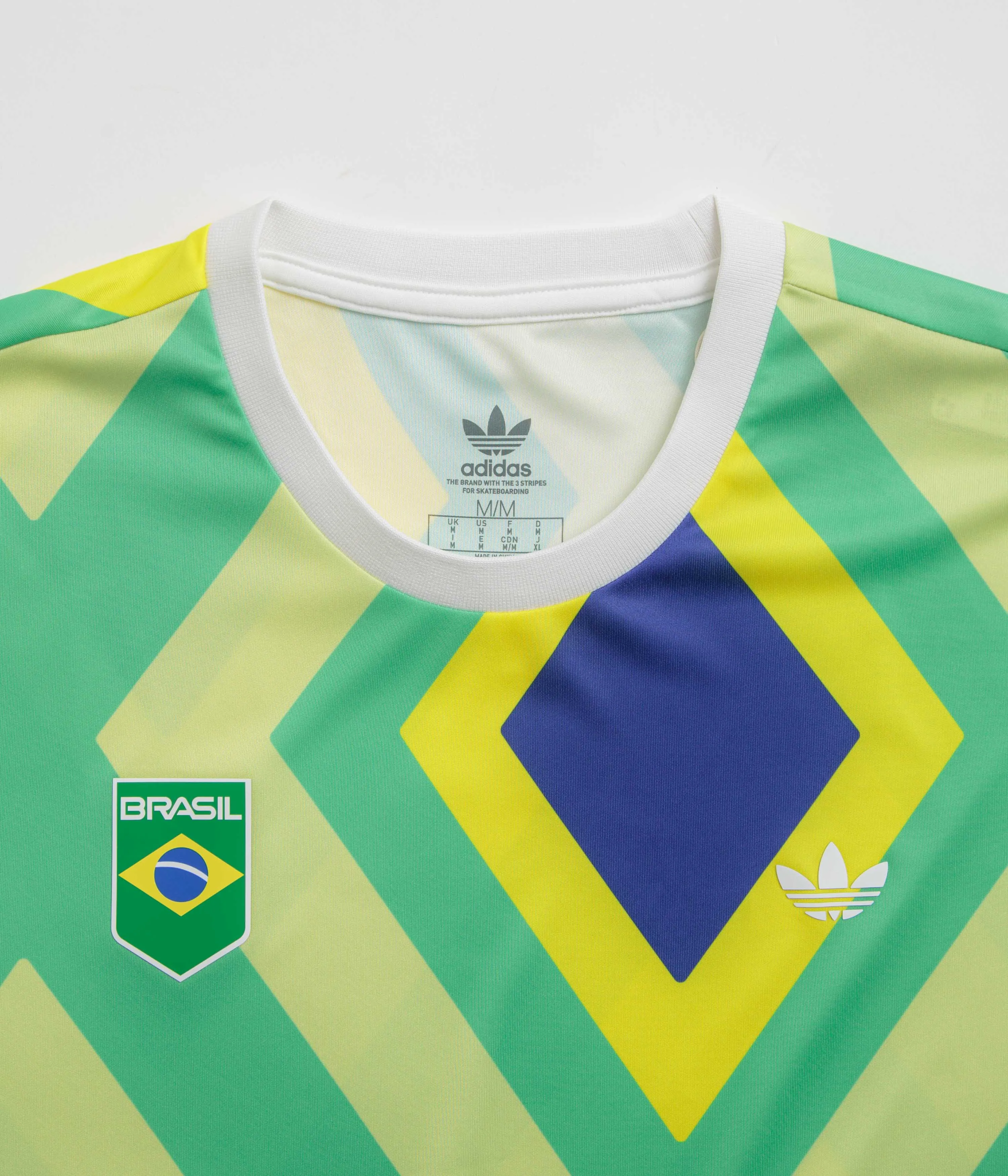 Adidas Brasil Criola Jersey - Pulse Yellow / Multicolor