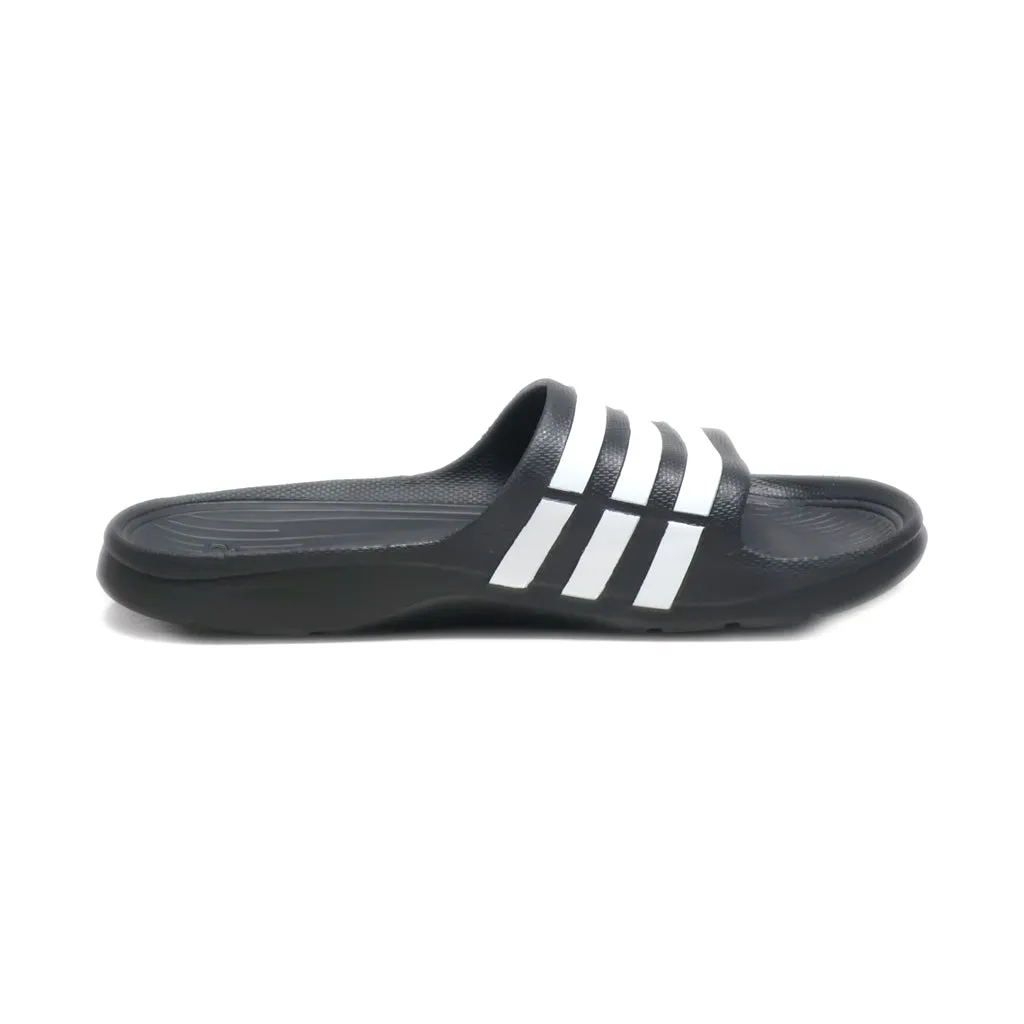 Adidas Duramo Sliders Rubber Black Colour For Men