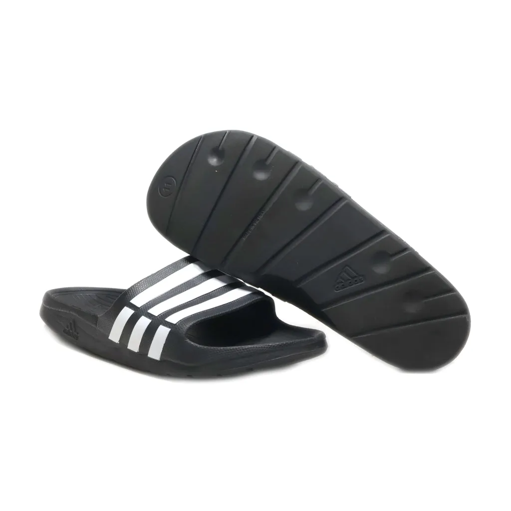 Adidas Duramo Sliders Rubber Black Colour For Men