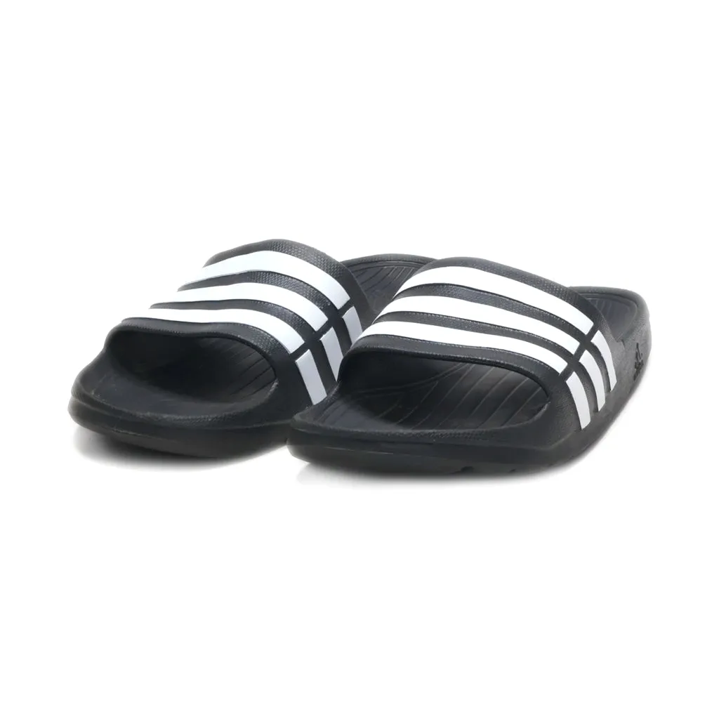 Adidas Duramo Sliders Rubber Black Colour For Men