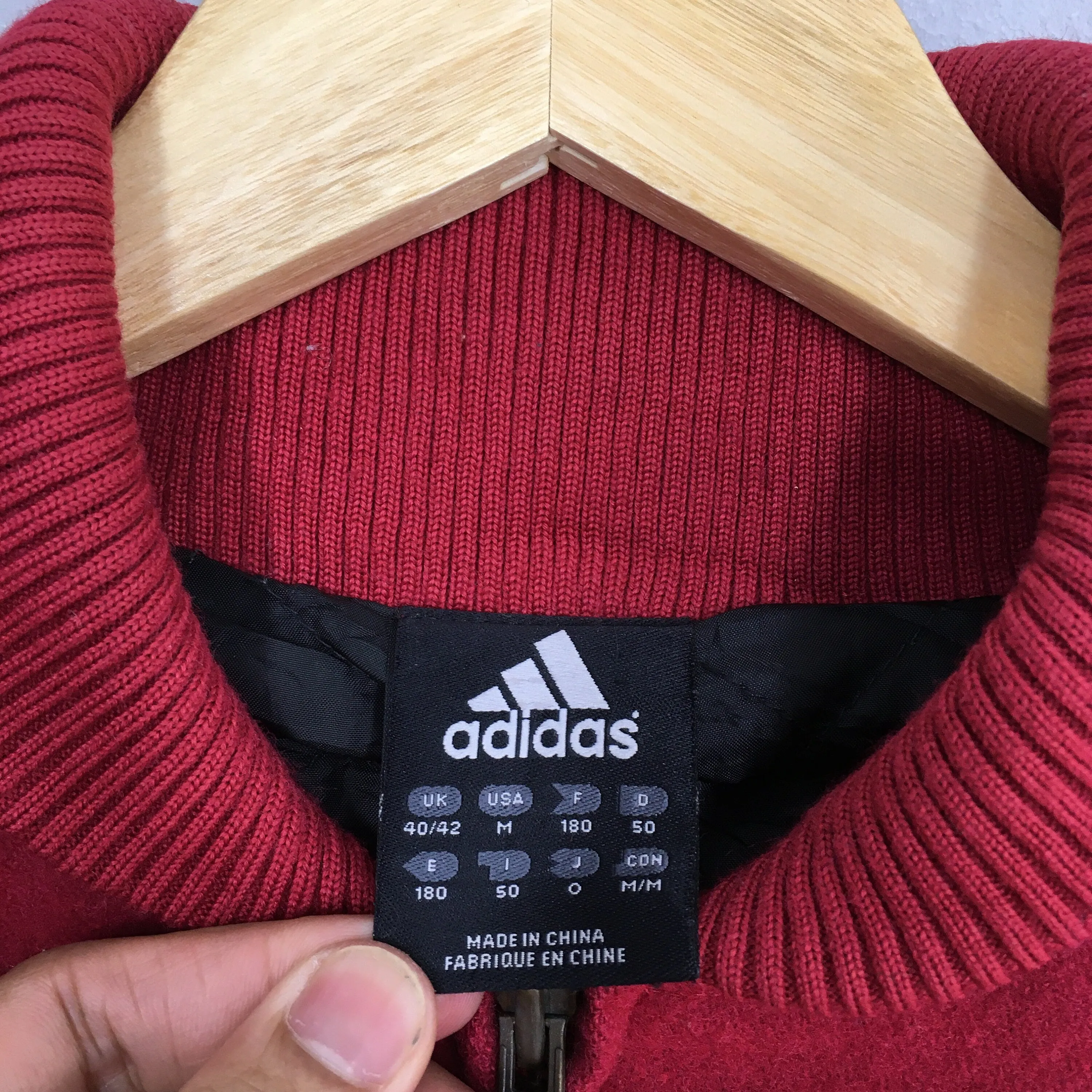 Adidas Equipment Suede Zipper Jacket Medium