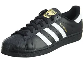 adidas Originals mens Superstar Sneaker, Core Black/White/Core Black, 9.5 US