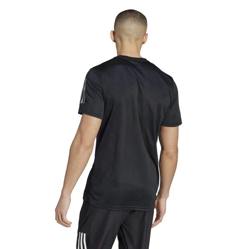 ADIDAS OWN THE RUN CARBON MEASURED T-SHIRT - BLACK