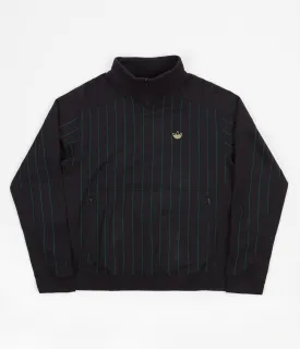 Adidas Tyshawn Sweatshirt - Black / Collegiate Green