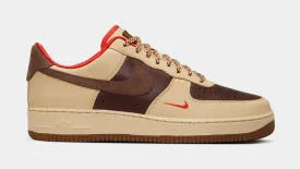 Air Force 1 '07 Mens Lifestyle Shoes (Light British Tan/Sesame/Picante Red/Cacao Wow)