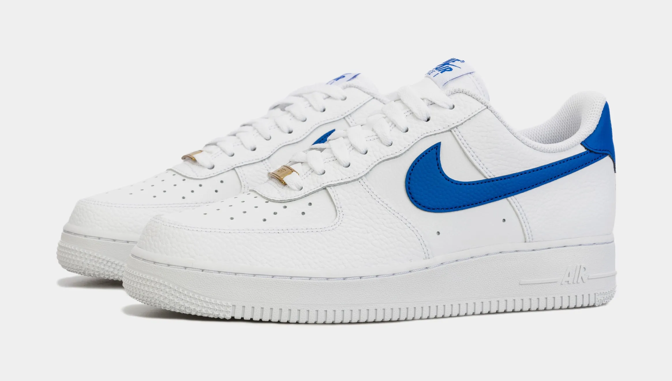 Air Force 1 Low Mens Lifestyle Shoes (White/Blue)