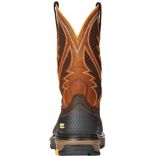 Ariat Men's Intrepid VentTEK 11" Comp Toe Work Boot - Brown - 10023042