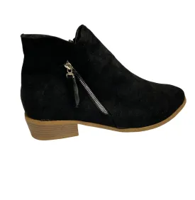 Black Ankle Bootie Women Boots