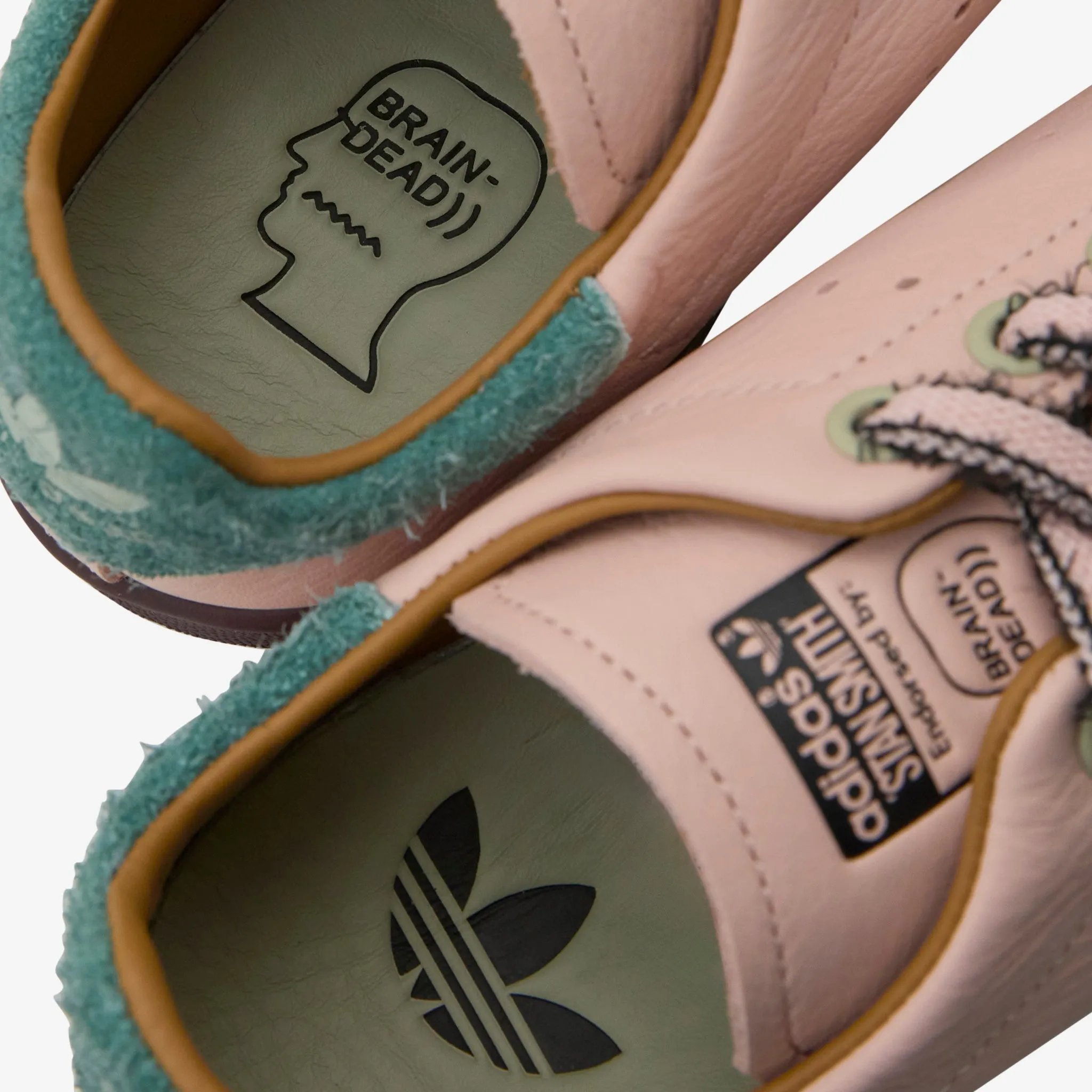 Brain Dead x Stan Smith Vapour Pink | Core Black | Mesa