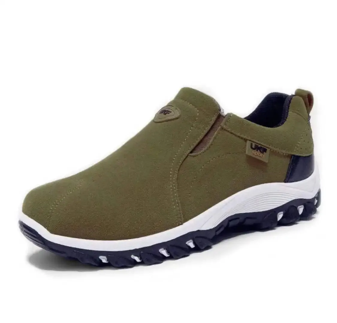 Breathable Autumn Sneakers: Lightweight Men's Slip-On Loafers