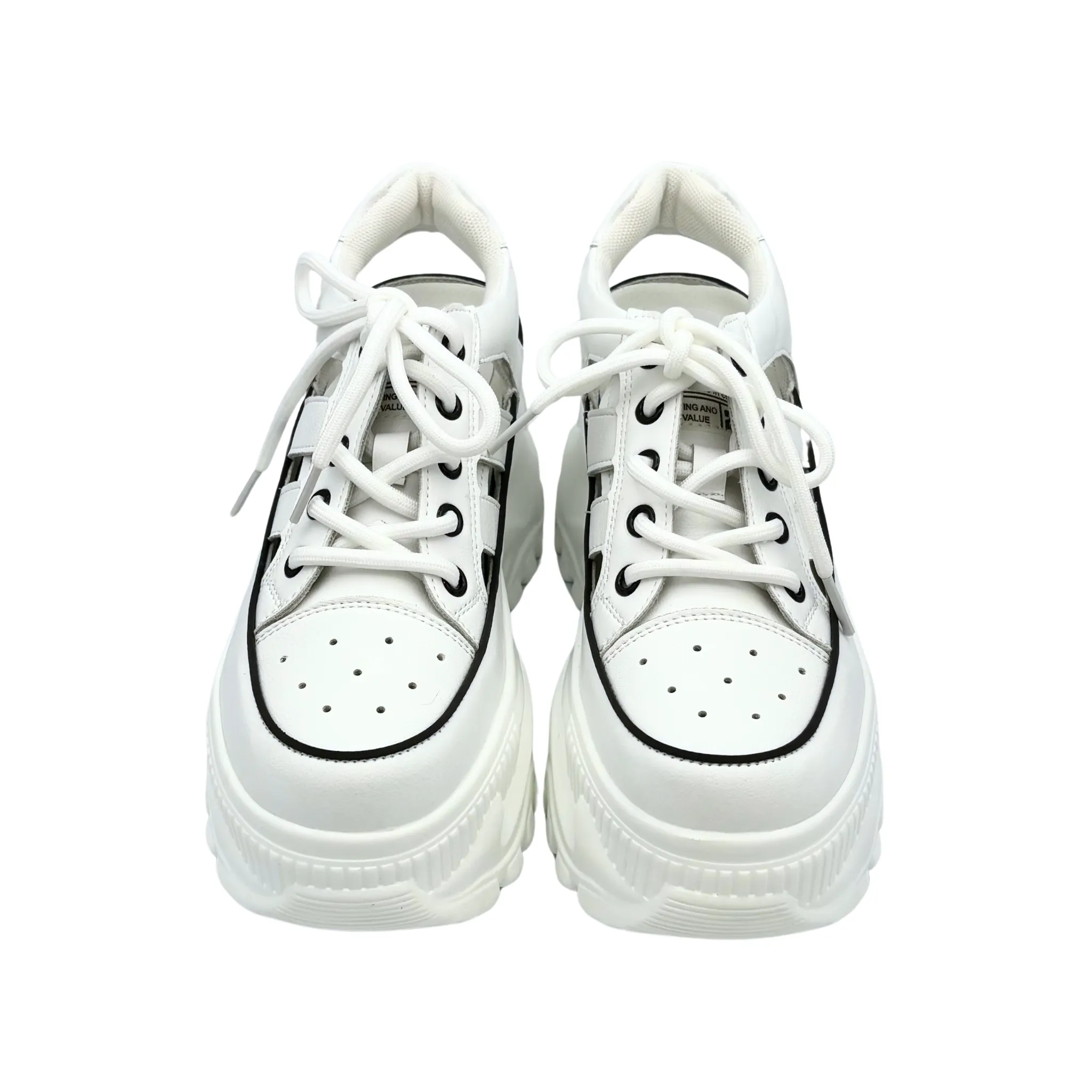 Breathable Platform Mule Sneakers