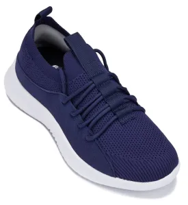 CALTO - Q135 - 2.4 Inches Taller (Navy/White Sole) - Ultra Lightweight Sneakers