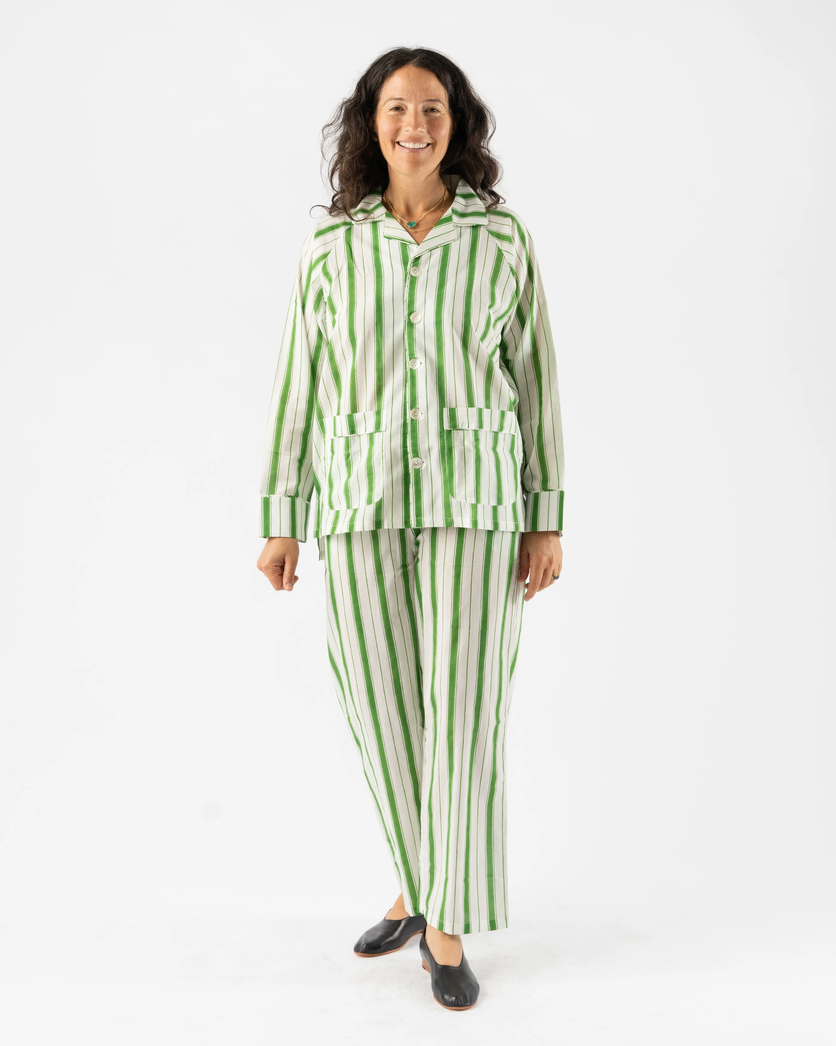 Carly Home Todd Stripe Pajama Set