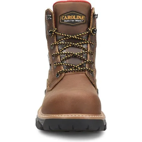 Carolina Men's Cancellor 6" WP Slip Resist CT Work Boot - Brown - CA7831