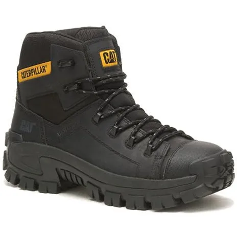 CAT Men's Invader Comp Toe Waterproof Hiker Work Boot -Black- P91542