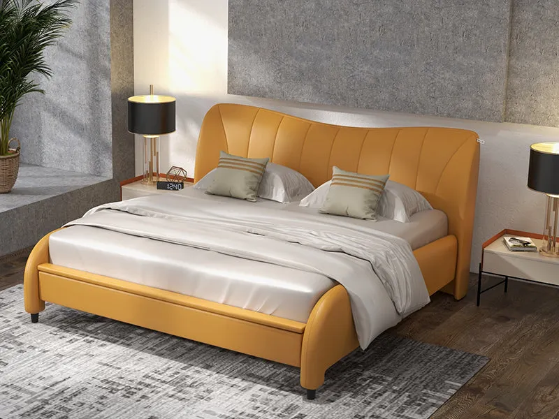 CBD Furniture Bed Frame Leather