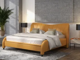 CBD Furniture Bed Frame Leather