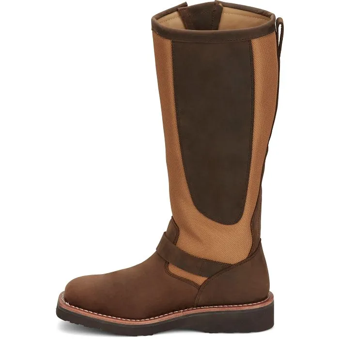 Chippewa Women's Cottonwood 15" Snake Hunt Boot -Brown- SN6914