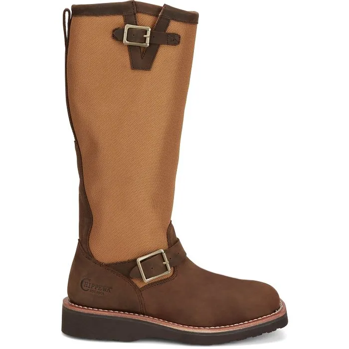 Chippewa Women's Cottonwood 15" Snake Hunt Boot -Brown- SN6914