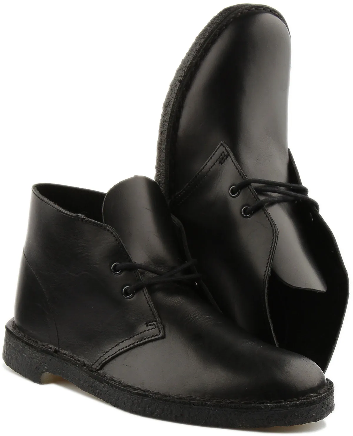 Clarks Originals Desert Boot In Black For Men