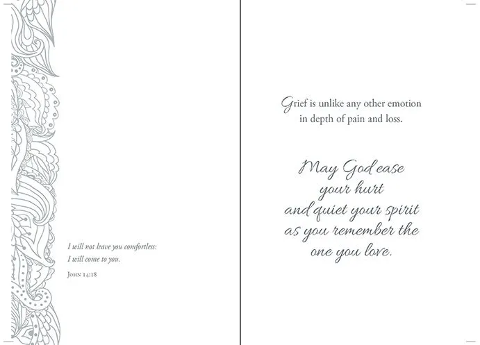 Classic Condolences Sympathy Boxed Cards (box of 12)