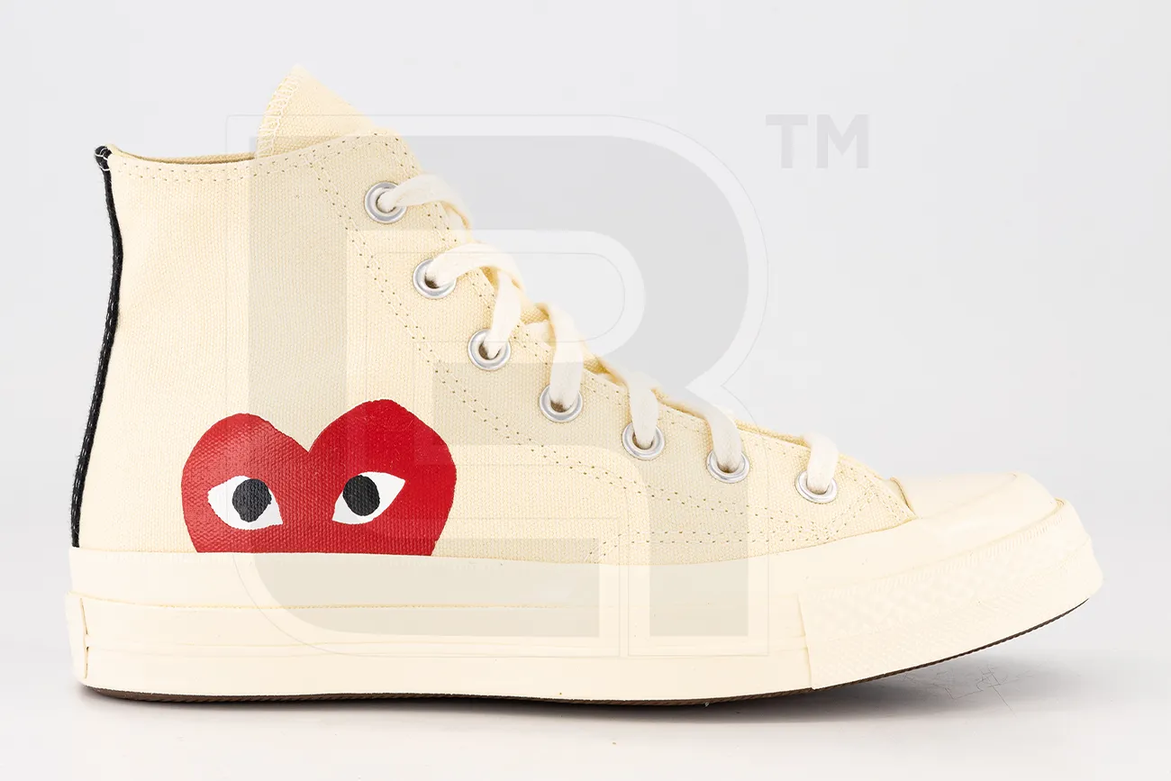 Comme des Garçons PLAY x Chuck 70 High 'White'