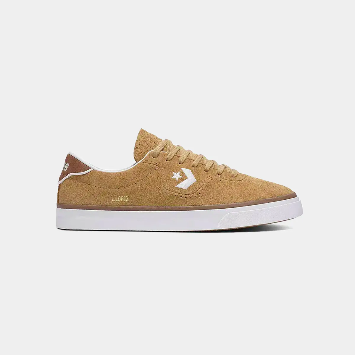 CONVERSE LOUIE LOPEZ PRO OX SHOES - WHISKEY/WHITE