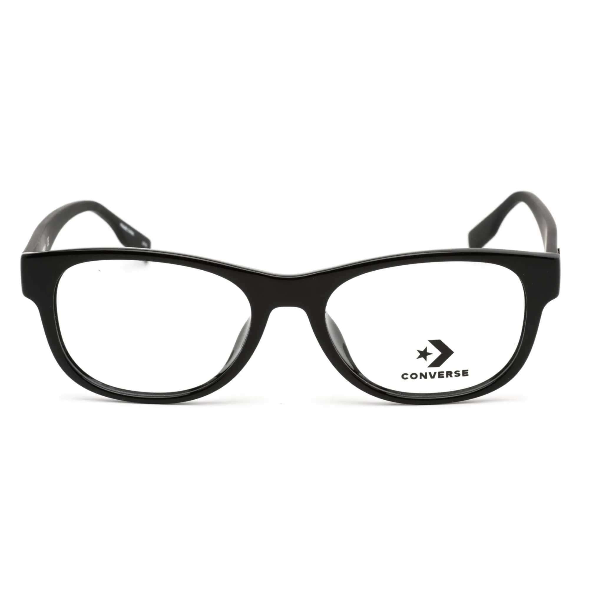 Converse Men's Eyeglasses - Clear Lens Black Plastic Oval Shape Frame | CV5051 001