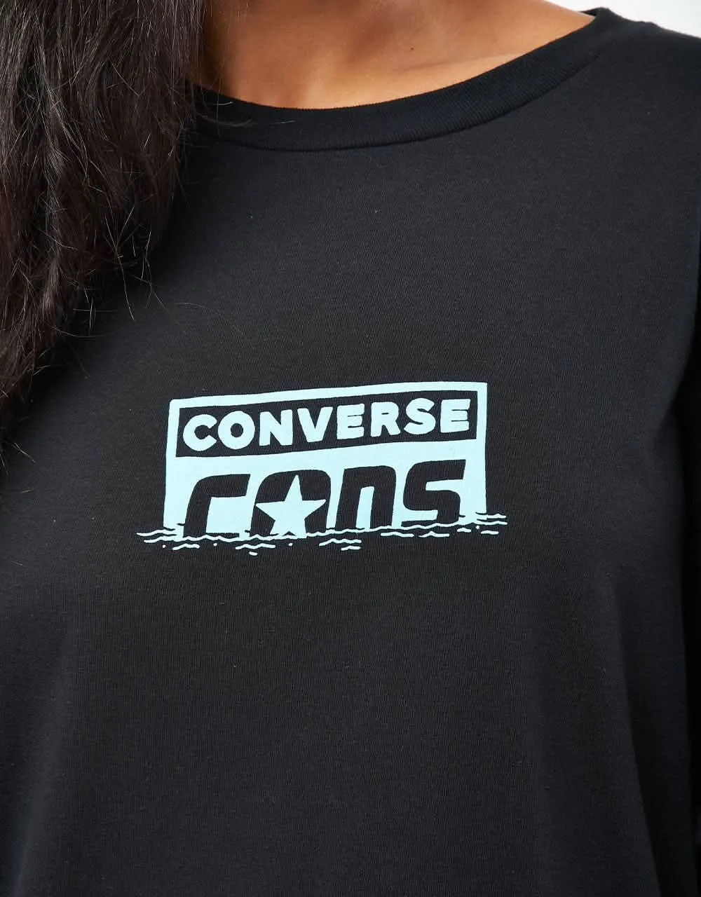 Converse Skeleton Water Ski T-Shirt - Converse Black