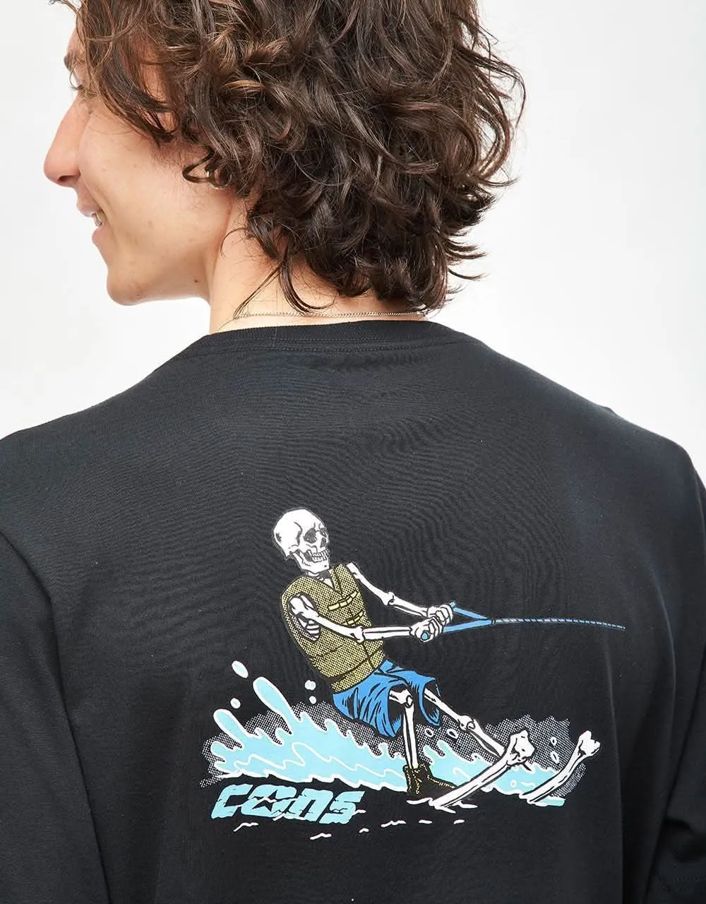 Converse Skeleton Water Ski T-Shirt - Converse Black