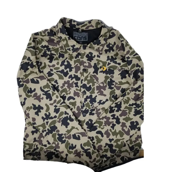 CONVERSE SNAP BUTTON JACKET - CAMO