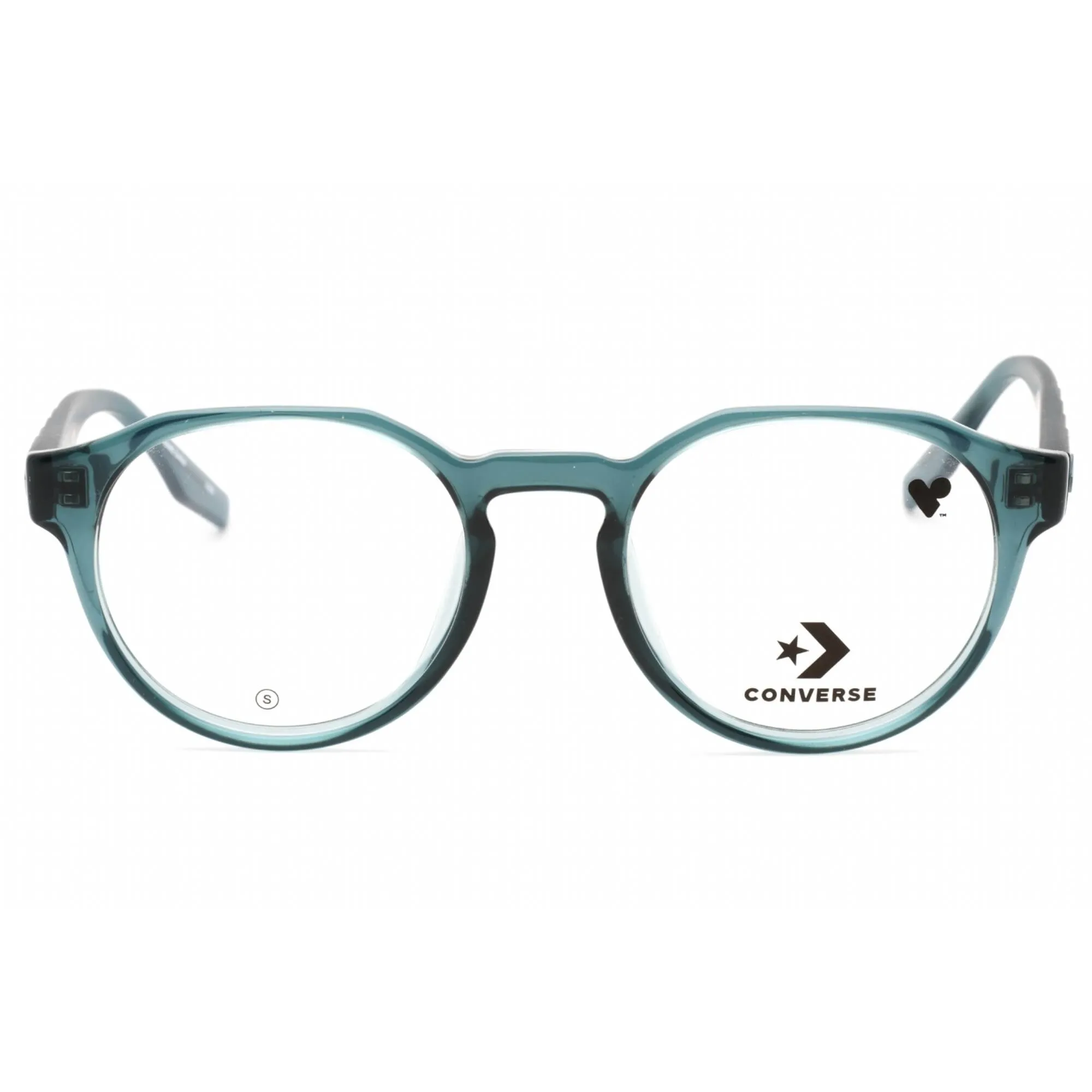 Converse Unisex Eyeglasses - Crystal Deep Sleep Round Full Rim Frame | CV5069 445