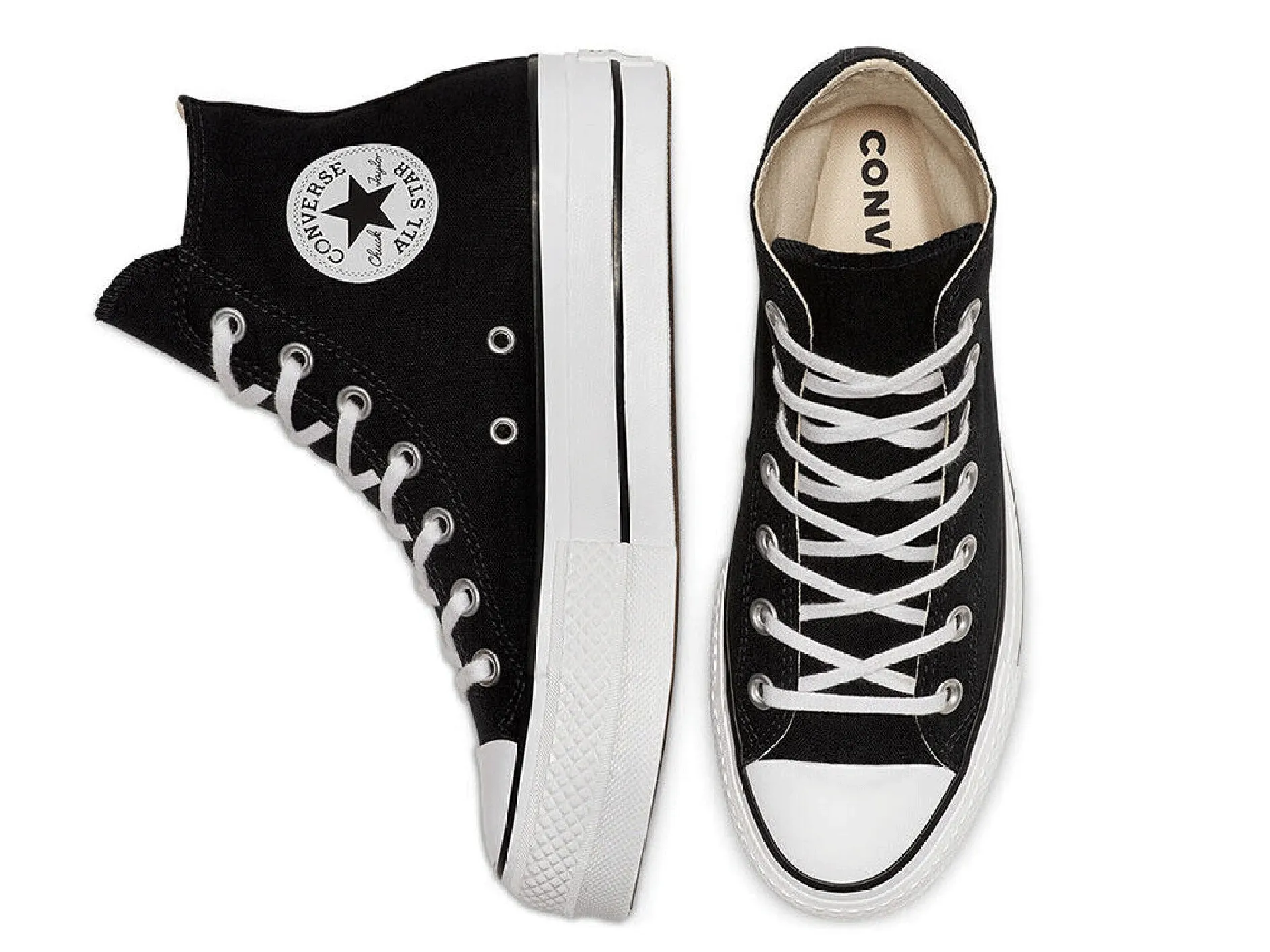 Converse Womens Chick Taylor All Star Lift Hi <BR> 560845C