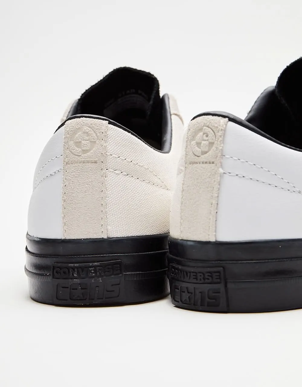 Converse x Carhartt One Star Pro Ox Skate Shoes - White/Black/Gum Honey