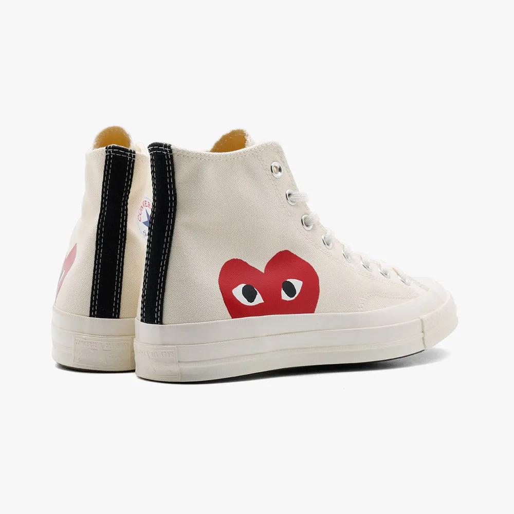 Converse x COMME des GARÇONS PLAY Chuck Taylor Hi / Beige