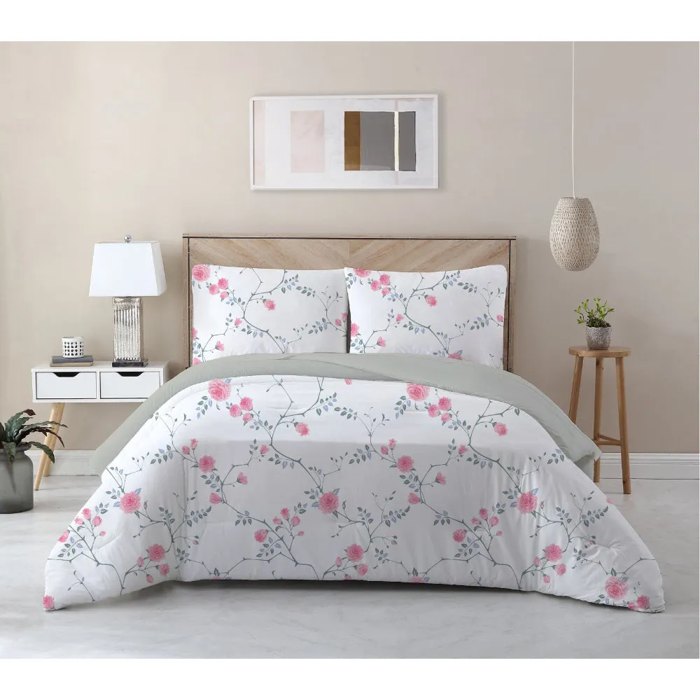 Cotton Home 3-piece set Printed Comforter Tropical Paradise