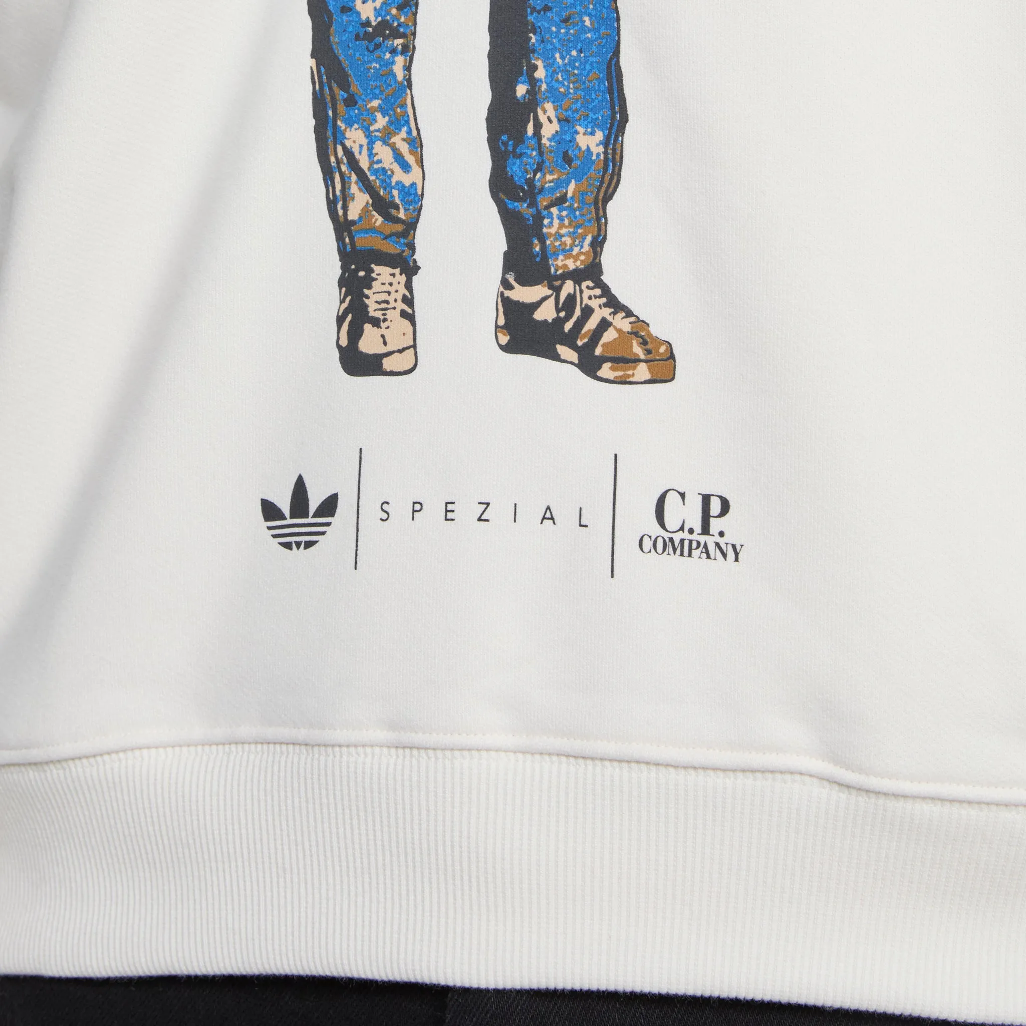 C.P. Company x SPZL Sweatshirt Chalk White