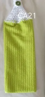 Crochet Hanging Towel -Solid Colour Theme