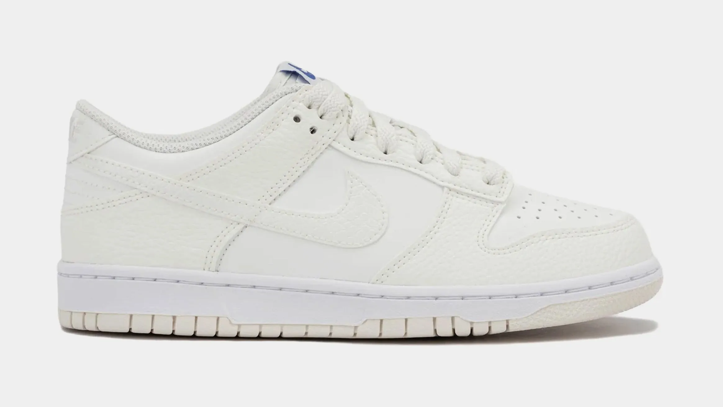 Dunk Low SE Grade School Lifestyle Shoes (Sail/White/Game Royal/Sail)