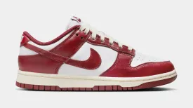 Dunk Low Womens Lifestyle Shoes (White/Team Red/Coconut Milk)