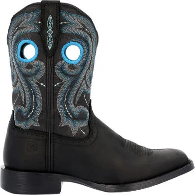 Durango Women's Westward 11" ST Western Work Boot -Midnight- DRD0447