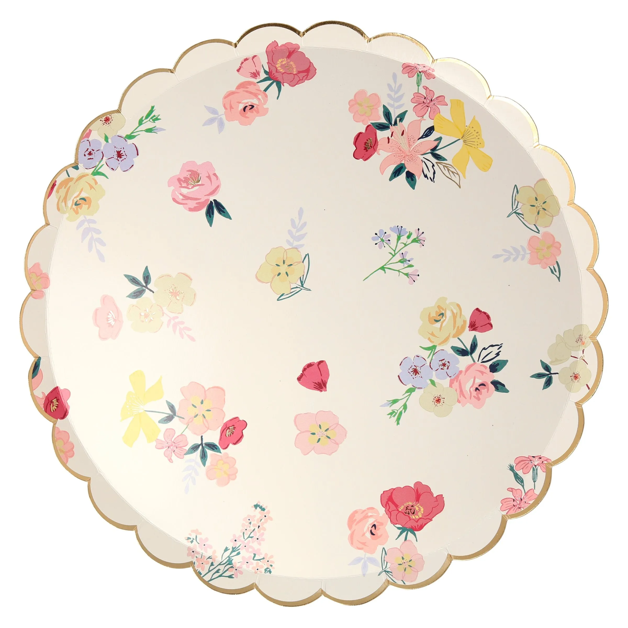 English Garden Dinner Plates (x 8)