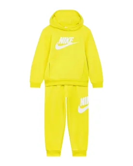 Ensemble survêtement Nike Club Fleece Enfant - Jaune/Blanc