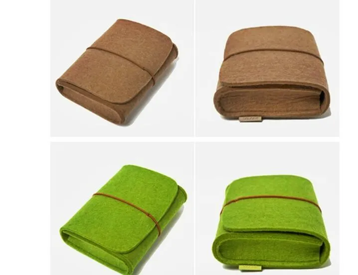 Fashionable Woollen Pouch